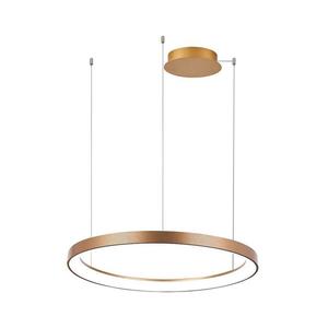 Azzardo -LED Stmievateľný luster na lanku AGNES LED/48W/230V pr. 58 cm zlatá vyobraziť