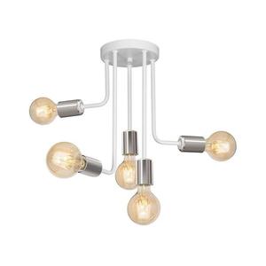 Luster na tyči CANDELA 5xE27/15W/230V biela 7682 vyobraziť