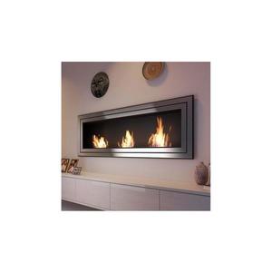 Kratki JULIET/1800/TUV - Vstavaný BIO krb JULIET 65x180 cm 3x2, 5kW chróm JULIET/1800/TUV vyobraziť