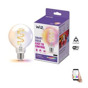 LED RGBW Stmievateľná žiarovka G95 E27/6, 3W/230V 2200-6500K Wi-Fi - WiZ 8720169072190 vyobraziť