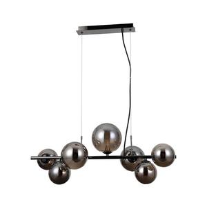 PND-406007-7A-BCR - Luster na lanku CANELLO 7xG9/5W/230V čierna PND-406007-7A-BCR vyobraziť