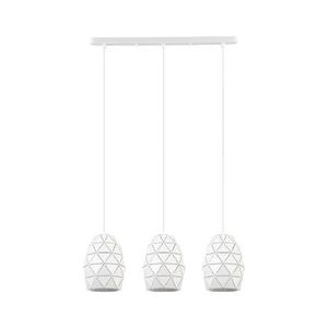 MDM-3480/3 W - Luster na lanku HARLEY 3xE27/40W/230V biela MDM-3480/3 W vyobraziť