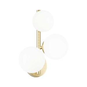 Ideal Lux - LED Nástenné svietidlo PERLAGE 3xG9/3W/230V zlatá/biela 283784 vyobraziť