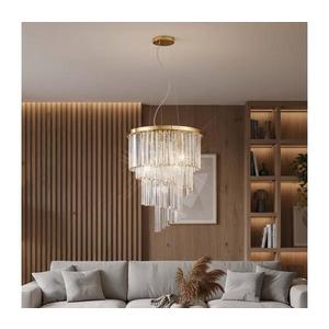 Ideal Lux - Krištáľový luster na lanku CARLTON 12xE14/40W/230V pr. 50 cm zlatá 213521 vyobraziť