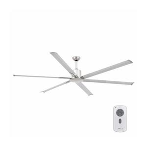 FARO Barcelona FARO 33465A - Stropný látor ANDROS XL matný chróm pr. 213 cm + diaľkové ovládanie 33465A vyobraziť