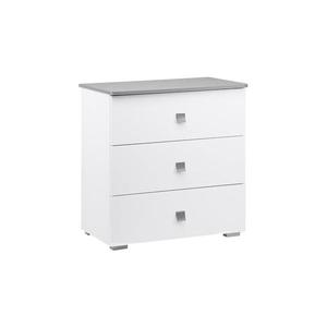 Konsimo Sp. z o.o. Sp. k. Komoda PABIS 87x83 cm biela/šedá 10450.04.151 vyobraziť