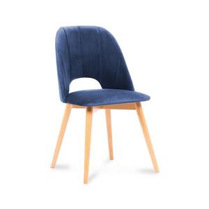 Konsimo Sp. z o.o. Sp. k. Jedálenská stolička TINO 86x48 cm tmavomodrá/svetlý dub 12076.01.920 vyobraziť
