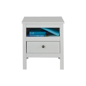 Konsimo Sp. z o.o. Sp. k. Nočný stolík FARGE 52x47 cm biela 12020.15.100 vyobraziť