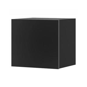 Konsimo Sp. z o.o. Sp. k. Nástenná skrinka PAVO 34x34 cm lesklá čierna 12361.03.001 vyobraziť