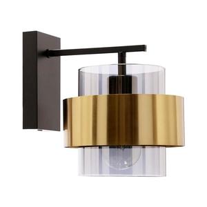 Nástenná lampa SPIEGA 1xE27/60W/230V zlatá/čierna 21-09470 vyobraziť