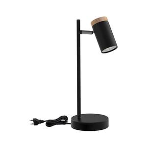 Stolná lampa LAGOS 1xGU10/15W/230V čierna/hnedá 41-13736 vyobraziť
