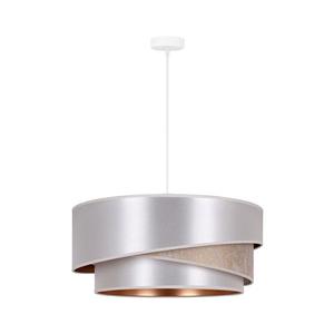 - Luster na lanku KOBO 1xE27/15W/230V pr. 45 cm strieborná/zlatá 600224 vyobraziť