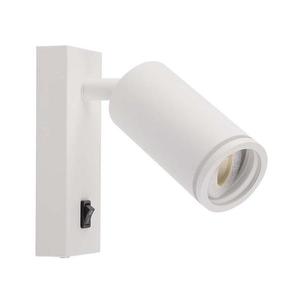 Nástenné bodové svietidlo s vypínačom 1xGU10/35W/230V biela 10295 vyobraziť