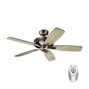 Elstead Kichler KLF-MONARCH2-52-BAP - Stropný látor MONARCH + diaľkové ovládanie KLF-MONARCH2-52-BAP vyobraziť