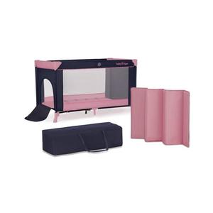 KINDERKRAFT - Cestovná postieľka Baby Tiger VIKI ružová BLVIKI00PNK0000 vyobraziť