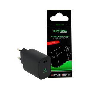 PATONA - Nabíjací adaptér USB-C Power delivery 20W/230V čierna PT2591 vyobraziť