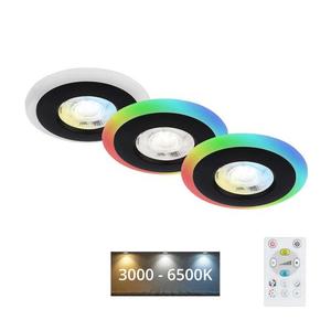 Briloner - SADA 3x LED RGBW Stmievateľné kúpeľňové svietidlo LED/5W/230V IP44+ DO 7040-035 vyobraziť