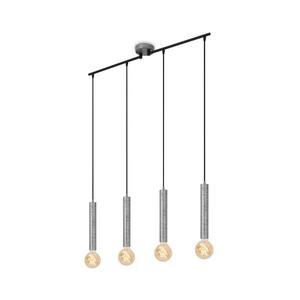 Briloner - Luster na lanku LONGA 4xE27/60W/230V strieborná 4031-044 vyobraziť