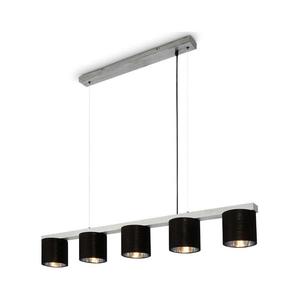 Briloner - Luster na lanku LURI 5xE14/25W/230V kaučukovník 4736-054 vyobraziť