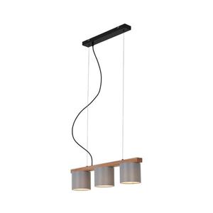 Briloner - Luster na lanku RHON 3xE14/25W/230V kaučukovník 4075-034 vyobraziť