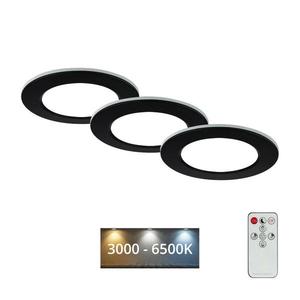 Briloner - SADA 3x LED Stmievateľné kúpeľňové svietidlo LED/4, 8W/230V IP44 7034-035 vyobraziť