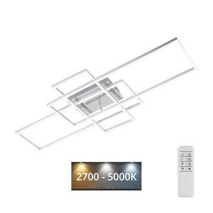 Brilo - LED Stmievateľný prisadený luster FRAME LED/51W/230V chróm + DO 3156-018 vyobraziť