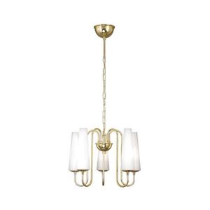 Zuma Line 1127 - Luster na reťazi MAGNUM 5xE14/40W/230V zlatá 1127 vyobraziť