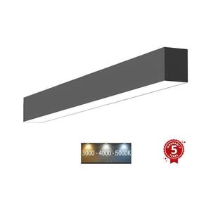 Sinclair LSM 24-40CCT - LED Stropné svietidlo LSM LED/40W/230V 120 cm čierna LSM 24-40CCT vyobraziť