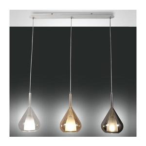 Fabas Luce 3481-48-297 - Luster na lanku LILA 3xE27/40W/230V číra/zlatá/šedá 3481-48-297 vyobraziť
