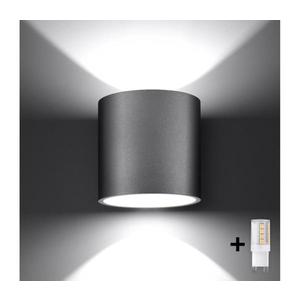 Brilagi - LED Nástenné svietidlo FRIDA 1xG9/4W/230V šedá BR.0049 vyobraziť