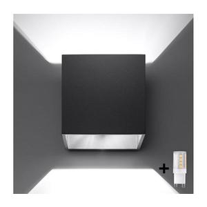 Brilagi - LED Nástenné svietidlo MURO 1xG9/4W/230V čierna BR.0057 vyobraziť