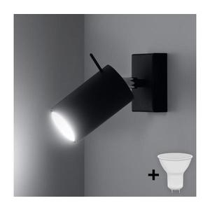 Brilagi - LED Nástenné bodové svietidlo ASMUS 1xGU10/7W/230V čierna BR.0091 vyobraziť