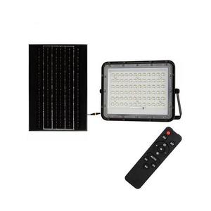 LED Vonkajší solárny reflektor LED/15W/3, 2V IP65 4000K čierna + DO 7826 vyobraziť