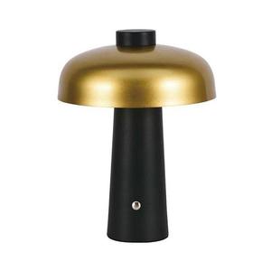 LED Stmievateľná dobíjacia stolná lampa LED/3W/5V 3000-6000K 1800 mAh čierna/zlatá 7946 vyobraziť