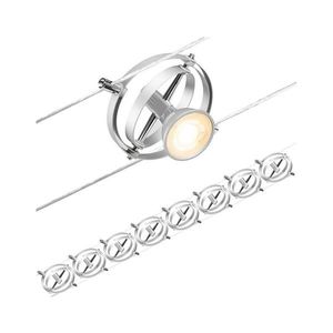 Paulmann 94490 - SADA 8xGU5, 3/7, 5W Bodové svietidlo CARDAN 230V matný chróm 94490 vyobraziť