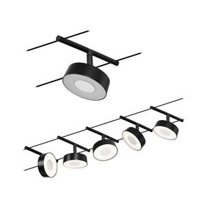 Paulmann 94479 - SADA 5xLED/5W Bodové svietidlo CIRCLE 230V čierna 94479 vyobraziť