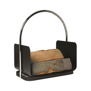 Lienbacher Kovový kôš na drevo s držadlom 50x41 cm čierna 21.02.035.2 vyobraziť