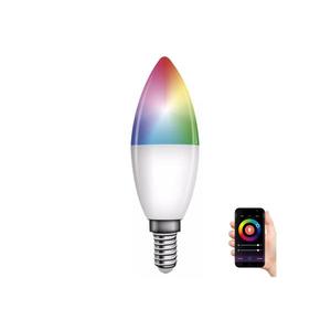 LED RGB Stmievateľná žiarovka GoSmart E14/4, 8W/230V 2700-6500K Wi-Fi Tuya ZQW322R vyobraziť