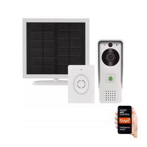 Bezdrôtový videozvonček so solárnym panelom GoSmart 4400 mAh 3xAA IP44 Wi-Fi Tuya H4030 vyobraziť