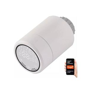 Inteligentná termostatická hlavica s LCD displejom GoSmart M30x1, 5 2xAA/1, 5V Tuya P5630S vyobraziť