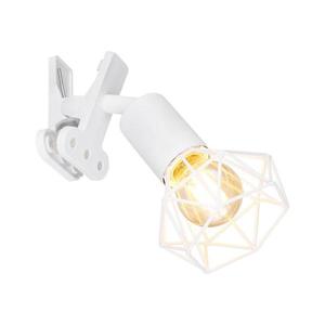 Globo 54802WK - Nástenná lampa s klipom XARA I 1xE14/40W/230V biela 54802WK vyobraziť