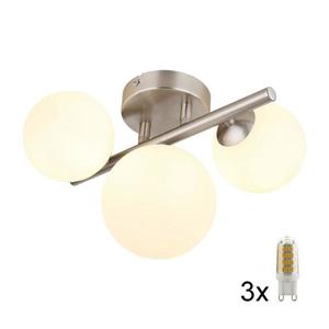 Globo 56140-3W - LED Prisadený luster RIHA 3xG9/3, 5W/230V chróm 56140-3W vyobraziť