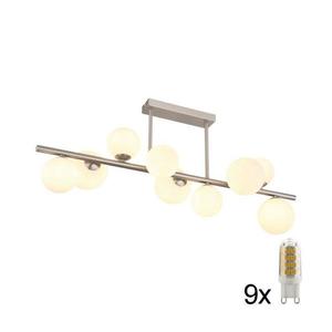 Globo 56140-9D - LED Luster na tyči RIHA 9xG9/3W/230V chróm 56140-9D vyobraziť