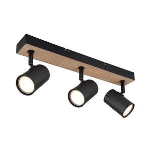 Globo 57911-3BW - Bodové svietidlo ROBBY 3xGU10/35W/230V čierna/hnedá 57911-3BW vyobraziť