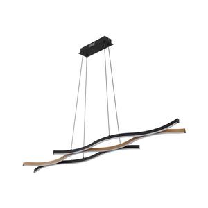 Globo 67206HW - LED Luster na lanku GERONIMO LED/35W/230V čierna/hnedá 67206HW vyobraziť