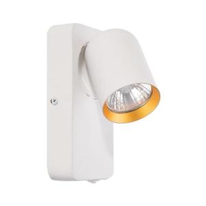 Nástenné bodové svietidlo ANDY 1xGU10/8W/230V biela/zlatá ML9942 vyobraziť