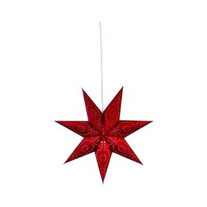 Markslöjd 700122 - Vianočná dekorácia SATURNUS 1xE14/25W/230V pr. 45 cm červená 700122 vyobraziť