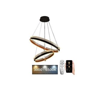 LED Stmievateľný luster na lanku LED/140W/230V 3000-6500K + diaľkové ovládanie J4334/B vyobraziť