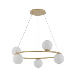 Luster na lanku GAMA 5xG9/12W/230V zlatá 33381 vyobraziť