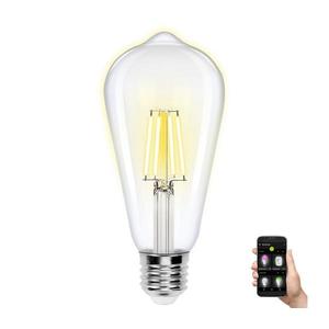 B.V. LED Stmievateľná žiarovka FILAMENT ST64 E27/6W/230V 2700-6500K Wi-Fi - S10201YID vyobraziť
